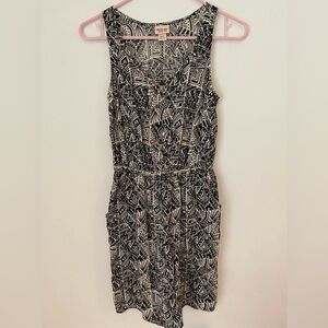 Mission Supply Co. Black & White Print Dress